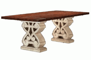 home life by rose ann m-geough stone table