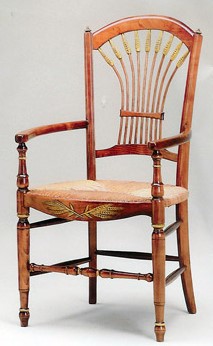 Home Life- Gestas Wheat arm chair