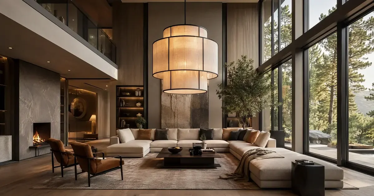 Checking furniture scale and proportion against the room size during interior design planning
